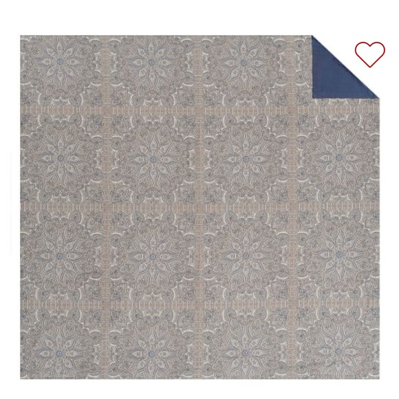 Pottery Barn Vivianna Print Duvet Cover and Euro Shams - Picture 5 of 11